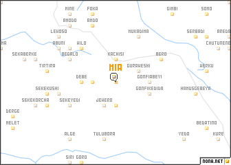 map of Mīʼā