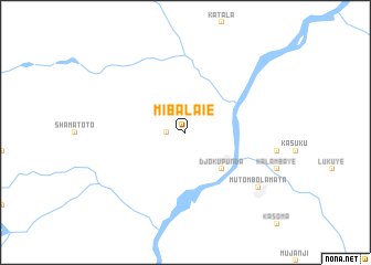 map of Mibalaie