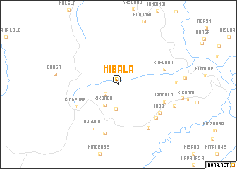 map of Mibala