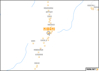 map of Mibami