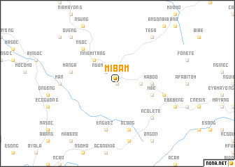 map of Mibam