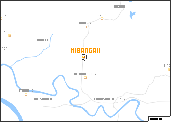 map of Mibanga II