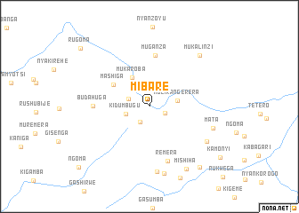 map of Mibare