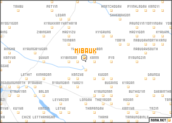 map of Mibauk