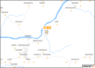 map of Miba