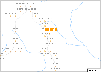 map of Mibene