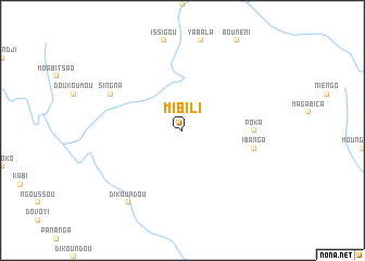 map of Mibili