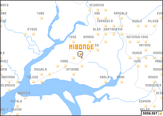 map of Mibonde