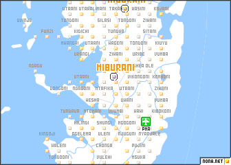 map of Miburani