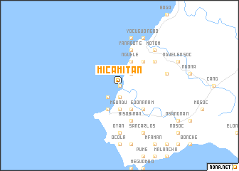 map of Micamitan