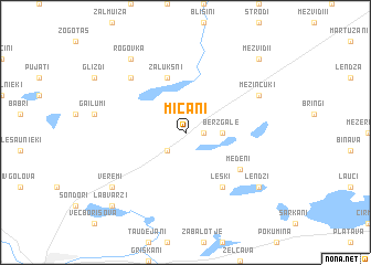 map of Micāni