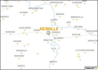 map of Micaville