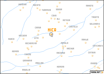 map of Mica