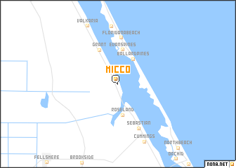 map of Micco