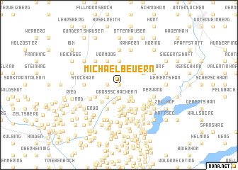 map of Michaelbeuern