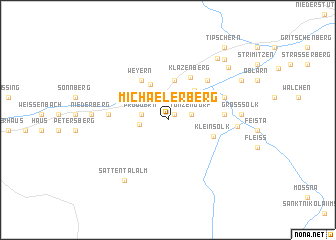 map of Michaelerberg