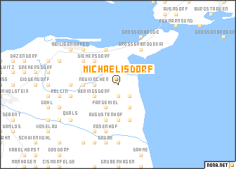 map of Michaelisdorf