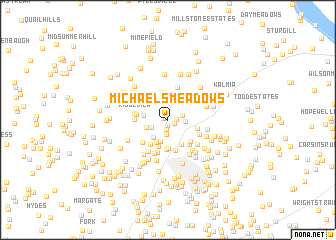 map of Michaels Meadows