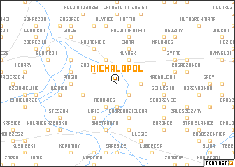 map of Michałopol