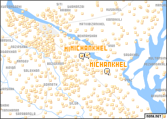 map of Michan Khel