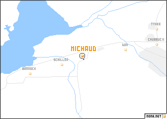map of Michaud