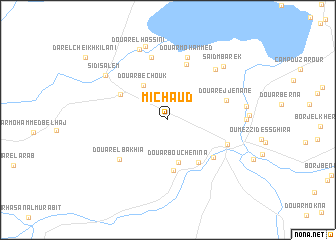 map of Michaud