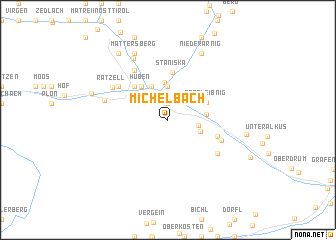 map of Michelbach