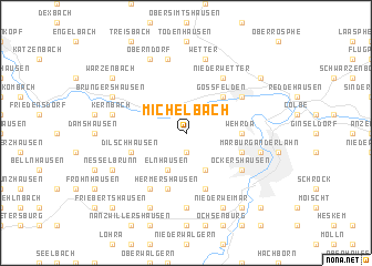 map of Michelbach