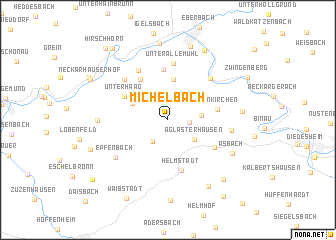 map of Michelbach