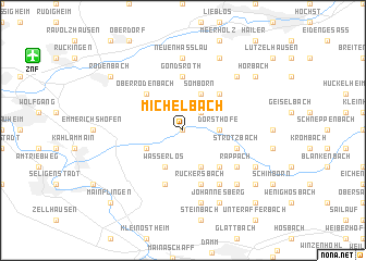 map of Michelbach