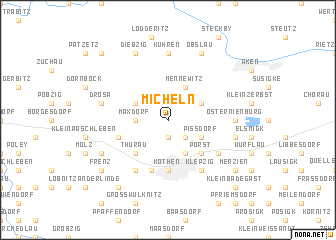 map of Micheln