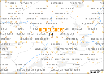 map of Michelsberg