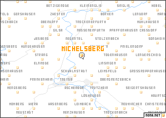 map of Michelsberg