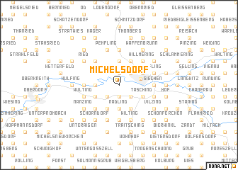 map of Michelsdorf