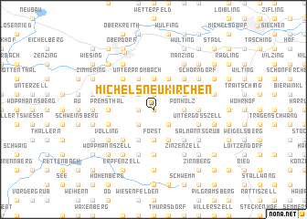 map of Michelsneukirchen