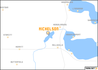map of Michelson