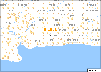 map of Michel