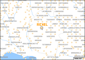 map of Michel