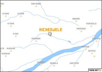 map of Michenjele
