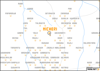 map of Micheri