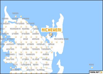 map of Micheweni