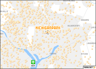 map of Michigan Park