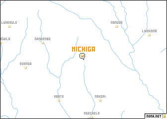 map of Michiga