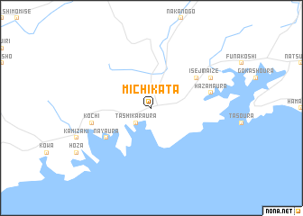 map of Michikata
