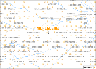 map of Michlgleinz