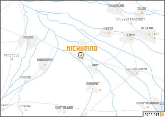 map of Michurino