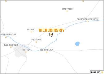 map of Michurinskiy