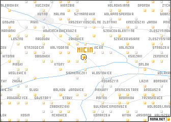 map of Micin