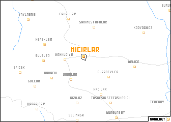 map of Mıcırlar