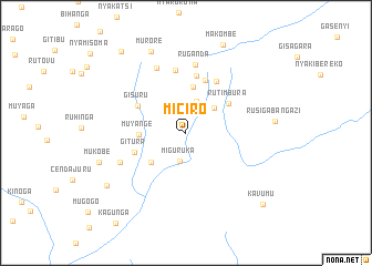 map of Miciro